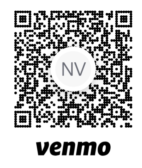 Venmo QR code for direct payment